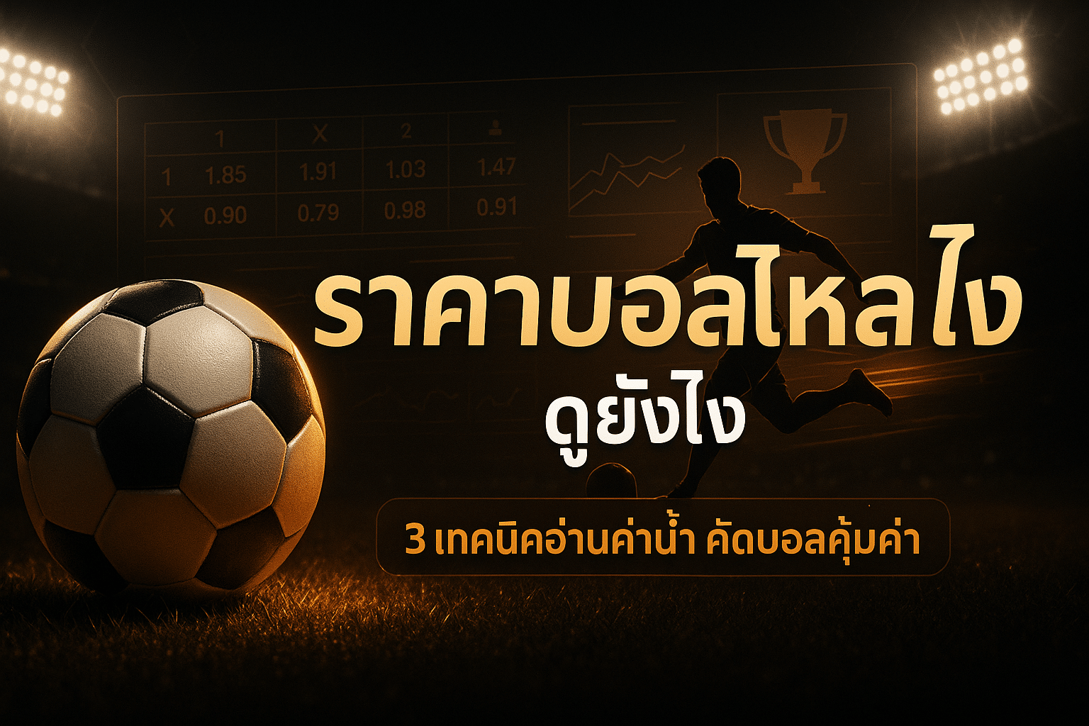 ราคาบอลไหล ดูยังไง